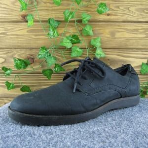 SKECHERS‎ Mark Nason Men Sneaker Shoes Black Leather Lace Up Size 10 Medium